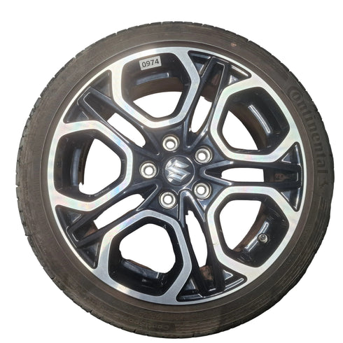 Suzuki Swift Sport ZC33S Alloy Wheel & Tyre 195/45/17 * Spare Wheel * 2017-2023 * 0974