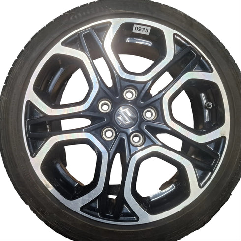 Suzuki Swift Sport ZC33S Alloy Wheel & Tyre 195/45/17 * Spare Wheel * 2017-2023 * 0975