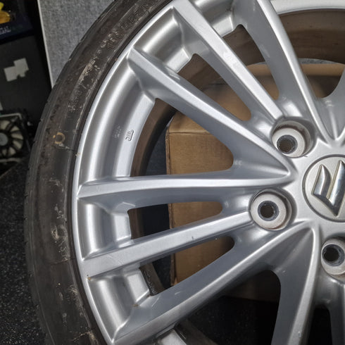 Suzuki Swift Sport ZC32S Single Alloy Wheel & Tyre 195/45/17 * 0984