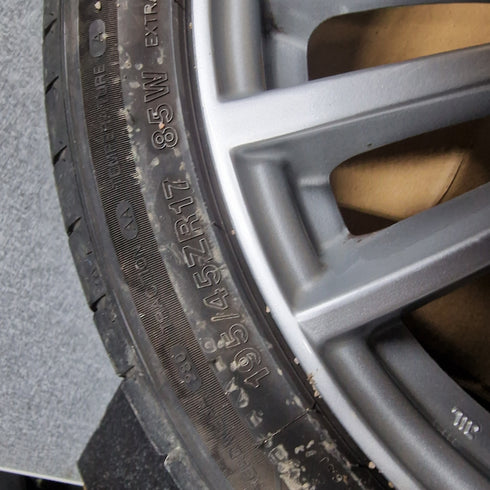 Suzuki Swift Sport ZC32S Single Alloy Wheel & Tyre 195/45/17 * 0984