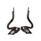 Suzuki Swift Bonnet Hinges * Black * 2011-2017 *