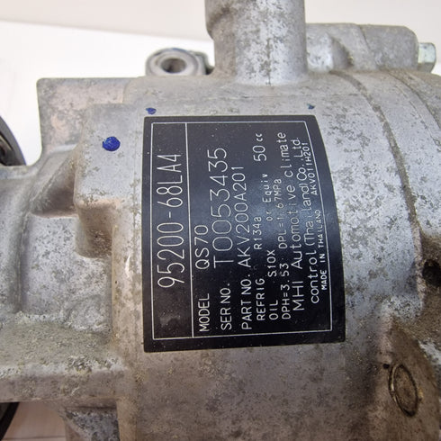 Suzuki Swift Air Condition Compressor * 95200-68LA4 *