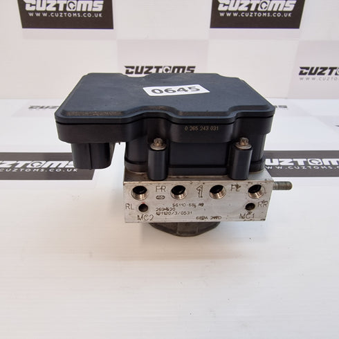 Suzuki Swift ABS Pump * 56110-68LA2 * 0265243031 2265106455 0265956013 * 2012 * 2WD *