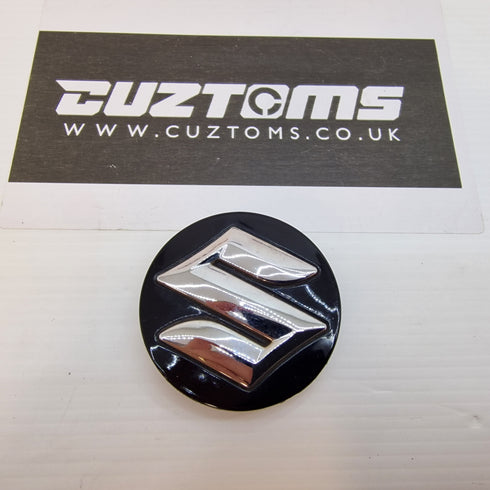 Suzuki Wheel Centre Cap * Black & chrome * 43252-51K10 *