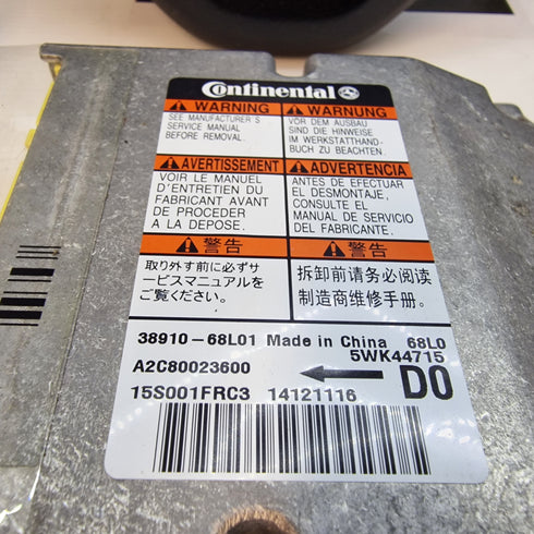 Suzuki Swift AirBag Kit & Seat Belts * 2014-2017 * 48150-68L00 * 73920-68L00 *