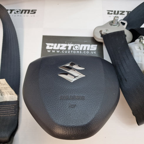 Suzuki Swift AirBag Kit & Seat Belts * 2010-2013 * 48150-68L10 * 73920-68L00 *