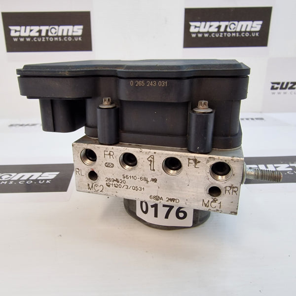 Suzuki Swift ABS Pump * 56110-68LA2 * 0265243031 2265106455 0265956013 * 2WD * 2012 *