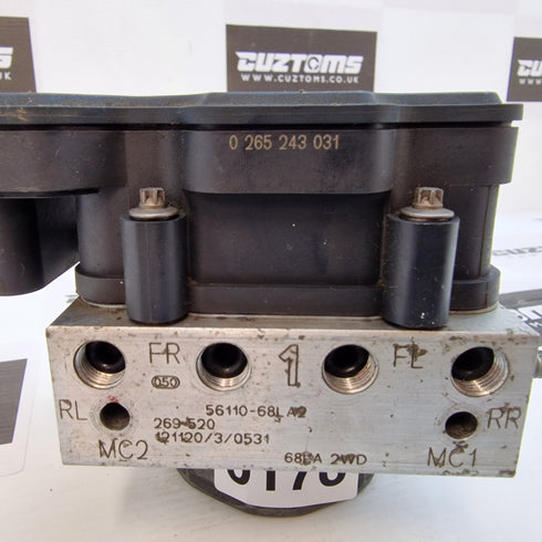 Suzuki Swift ABS Pump * 56110-68LA2 * 0265243031 2265106455 0265956013 * 2WD * 2012 *