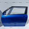 Suzuki Swift Nearside Door * Cool Pearl White & Boost Blue A7E * 2010-2017 * Bare Door * 0326
