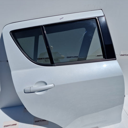 Suzuki Swift Offside Rear Door * White ZNL * 2010-2017 * Bare Door * 0324