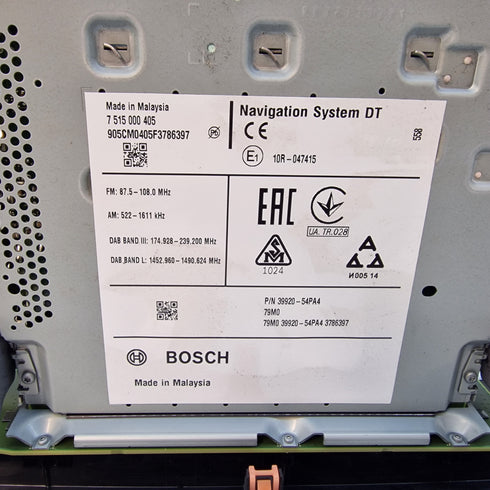 Suzuki Vitara Audio Head Unit * Genuine * 2015-2023 *