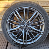 SUZUKI VITARA ALLOY WHEELS + UNIROYAL TYRES 235/45/18 TPMS *