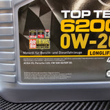 Engine Oil Liqui Moly Top Tec 6200 0W20 ACEA C5 * Hight Quality * Longlife *