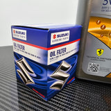 M16A Oil Service Kit - Oil Shell Helix 5W30 & Genuine Suzuki Oil filter