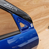 Suzuki Swift Offside Door * Boost Blue ZUM * 2010-2017 * Bare Door * #0337