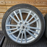 Suzuki Swift Sport Alloy Wheels & Contitnental Tyres 195/45/17 *