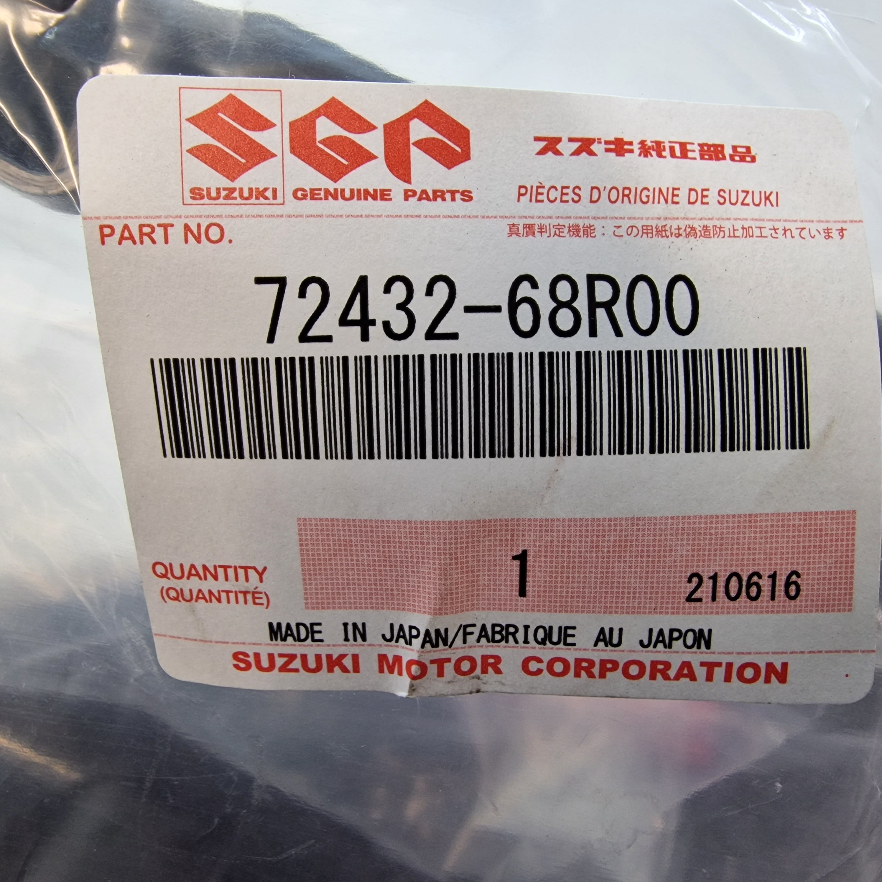 Suzuki Swift Sport ZC33S Front Radiator Cover - 72432-68R00