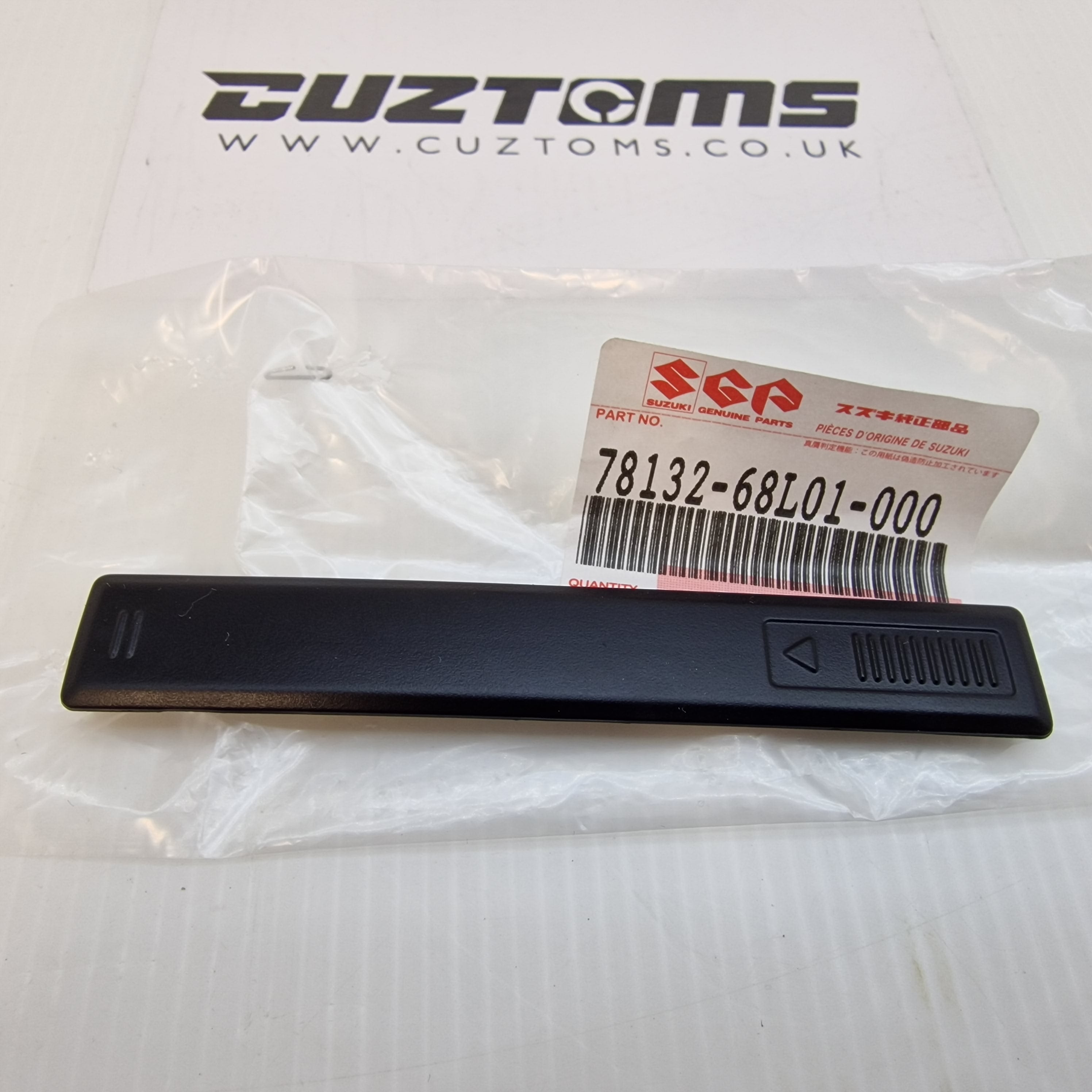 New Genuine Suzuki Swift Roof Moulding Gutter Clip Cap Slide Cover Black 2010-16
