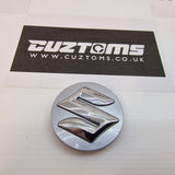 Suzuki Wheel Centre Cap * Silver & Chrome * 43252-51K10 *